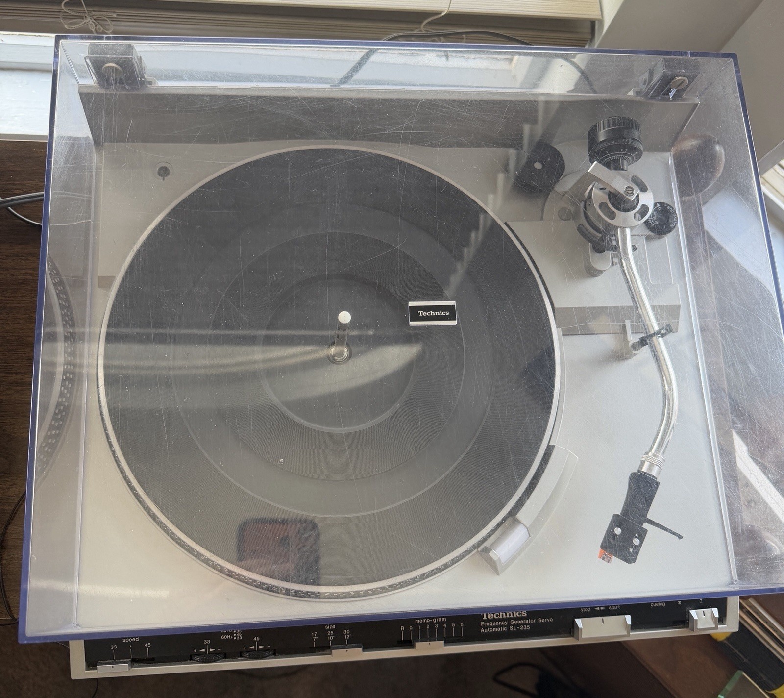 Technics SL-235 Model Belt Drive Frequency- Servo – Tested Works Great!