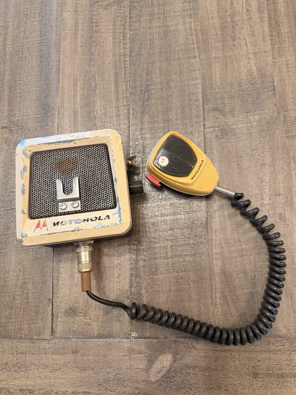 Vintage Motorola Speaker Civil Defense Ham Radio Speaker 1960s TSN-6000A-1