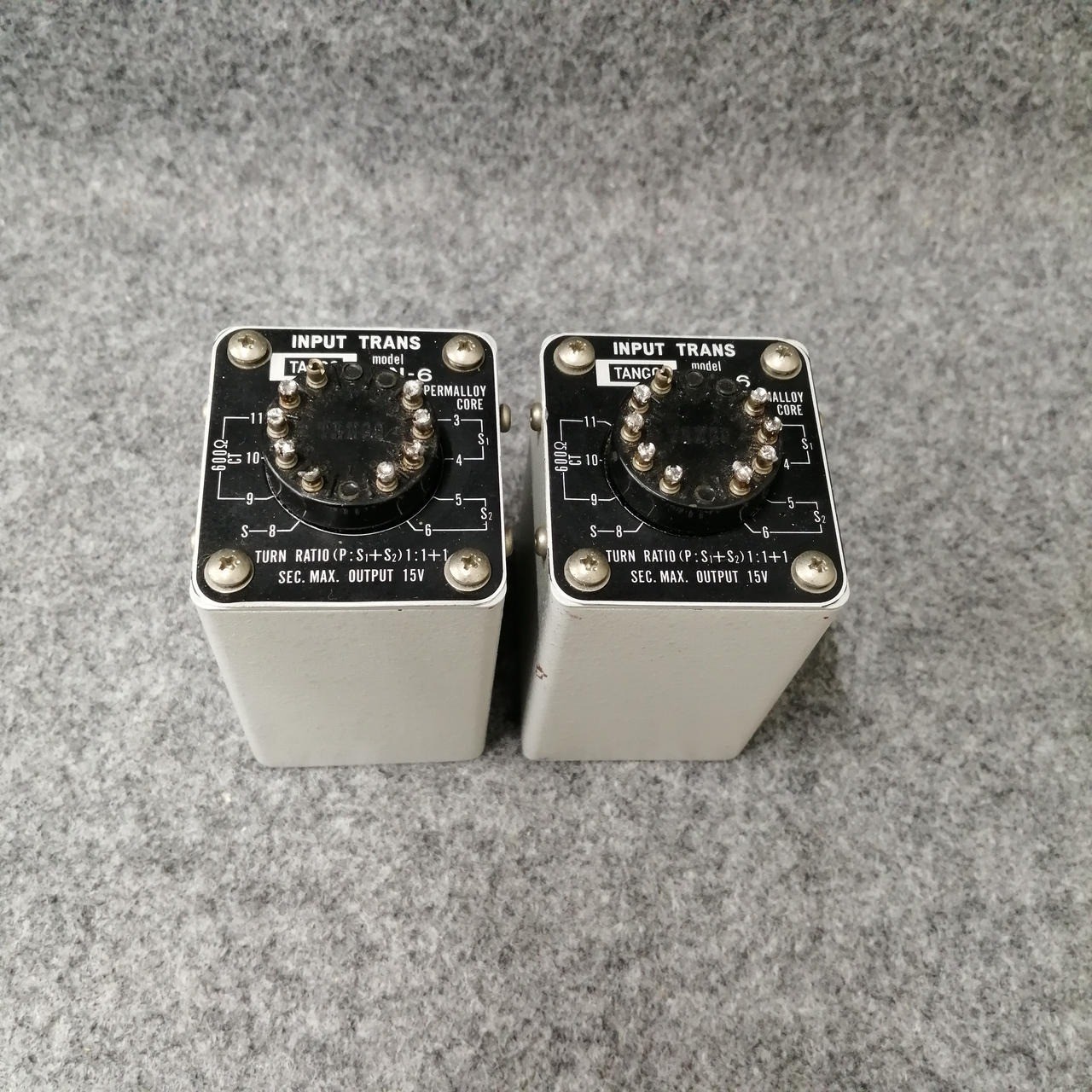 TANGO NN-6 Input Transformer Pair Vintage Tube Amp Audio Parts Tested
