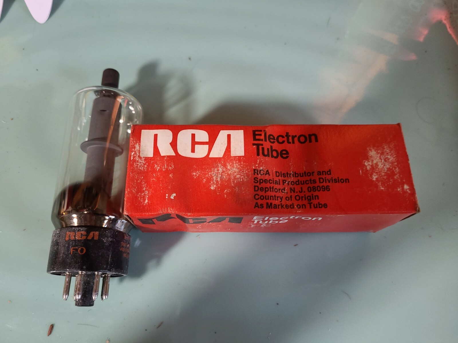6BK4C/6EL4A RCA VACUUM TUBE NOS BOX GUITAR AMP HAM TV PART VTG