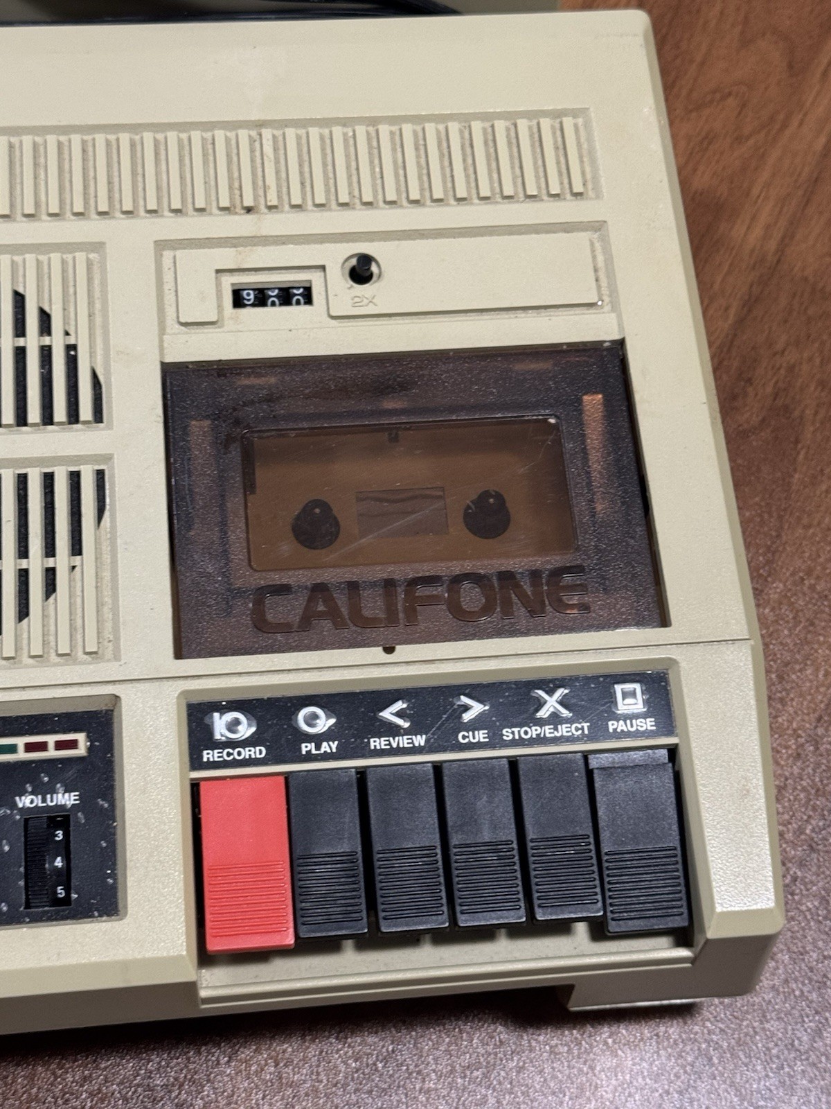 Califone 5270AV 10w Cassette Recorder Player, Vintage Working Tested Works
