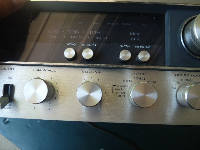 Kenwood KR-6600 Monster Vintage Classic Pre-Amp Power Amp Stereo Receiver A,B,C