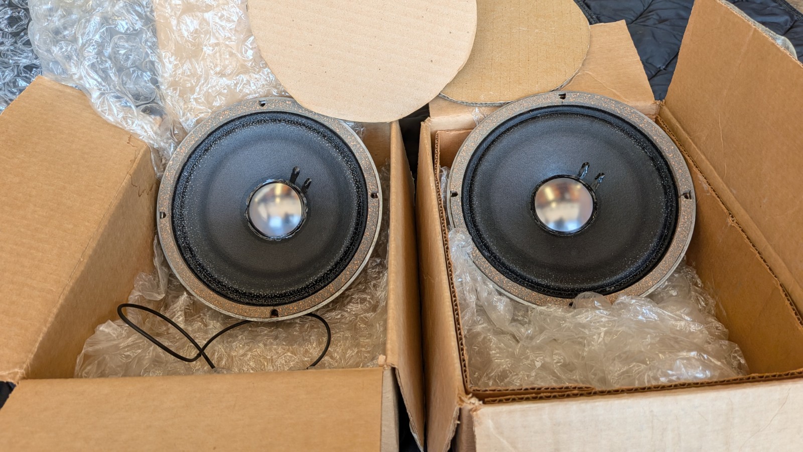 Vintage Pair JBL D-208 Loud Speakers 8 Ohms
