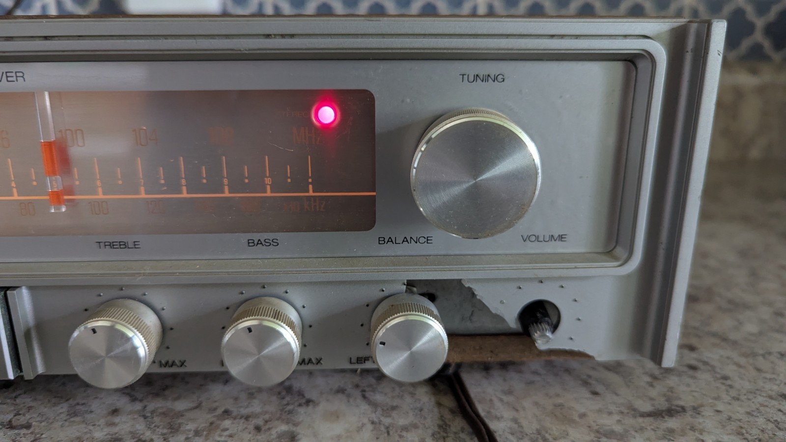 CRAIG H300 AM/FM Stereo 8-Track Receiver – Vintage – Untested- As Is *