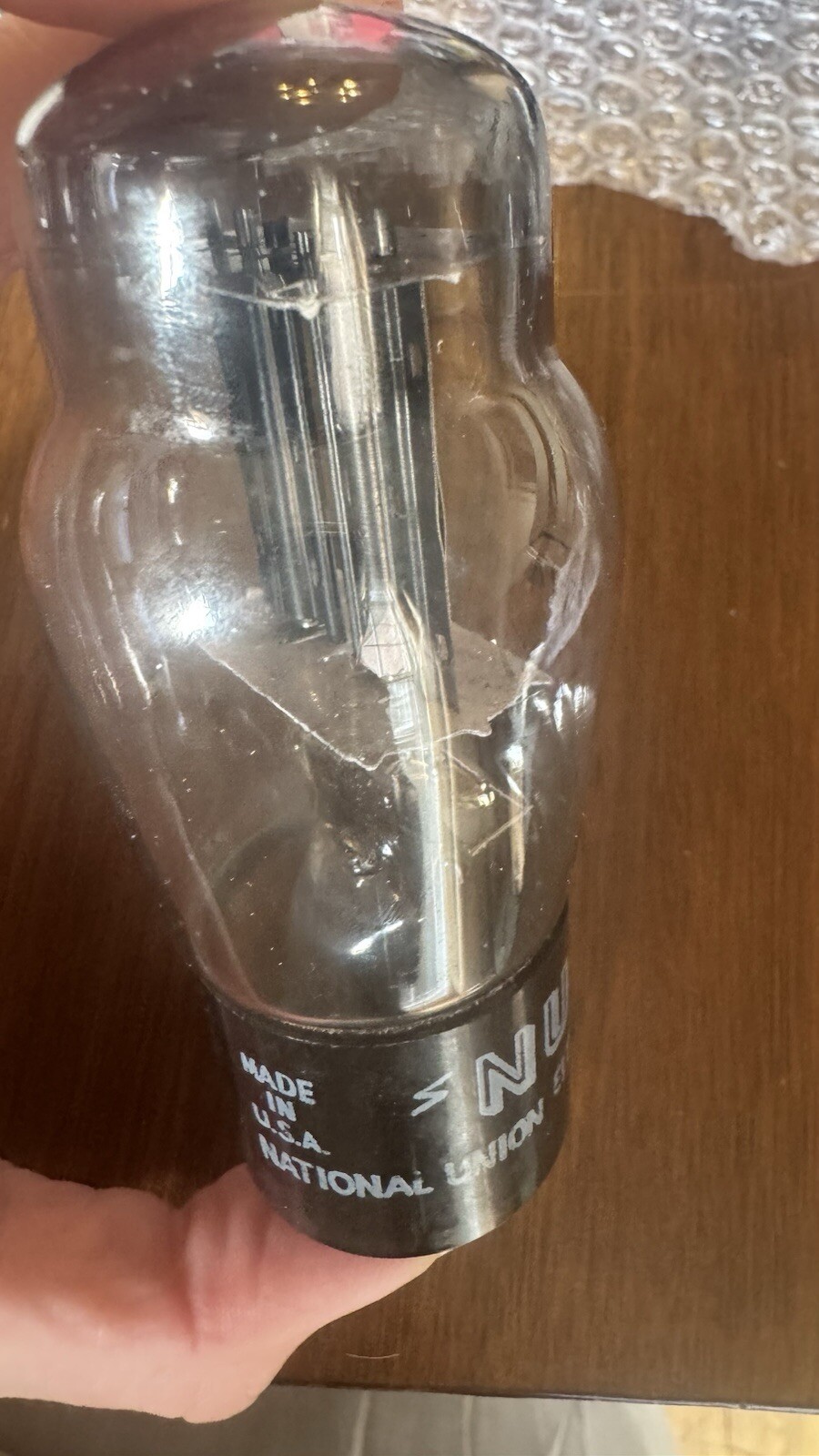 NOS NU National-Union 5V4G St Globe Audio Rectifier Tube
