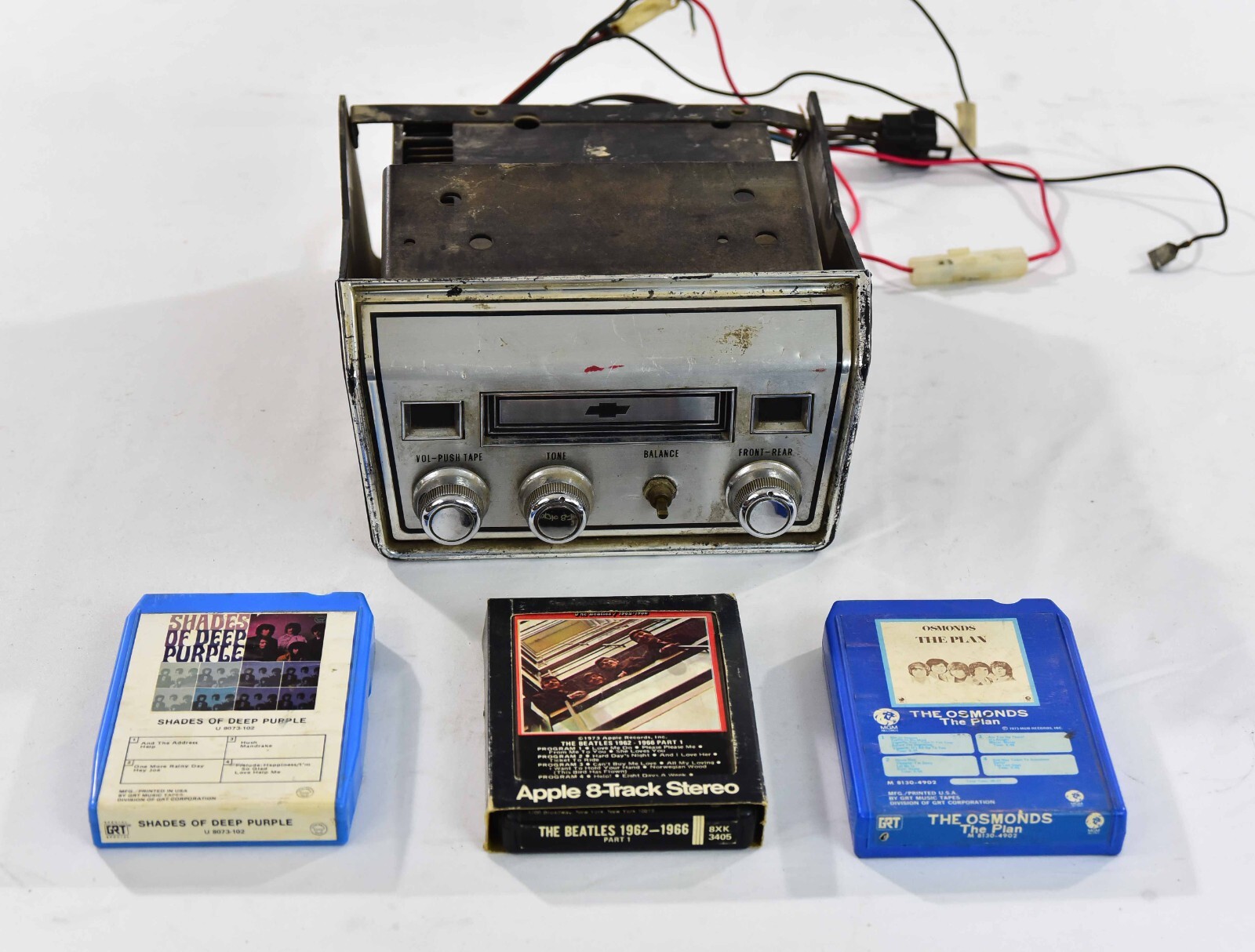 1967 Chevrolet Chevelle Eight Track Player WORKING With Tapes