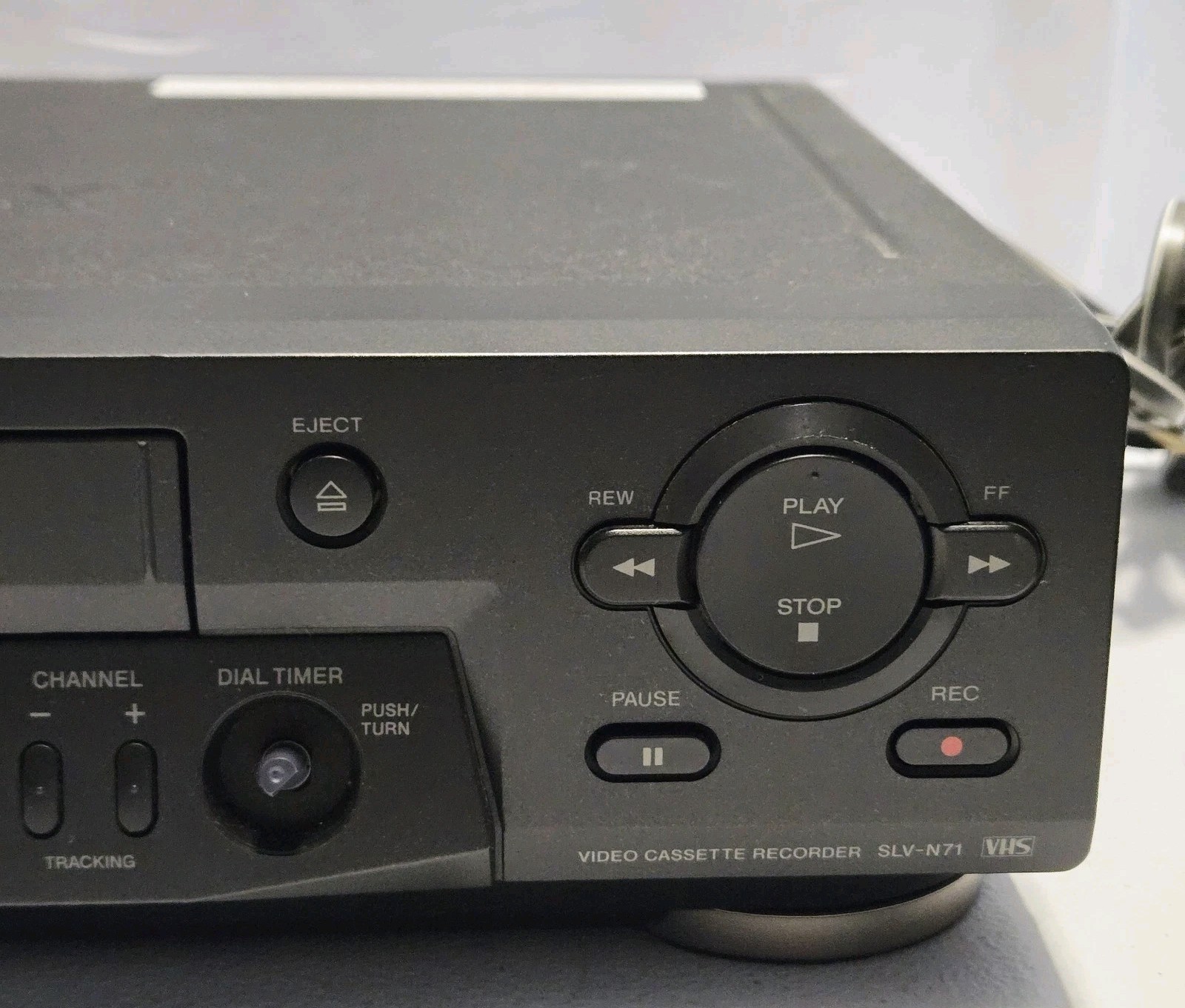 Sony SLV-N71 VCR 4 Head HiFi Stereo VHS Player Recorder No Remote Tested. READ⚠