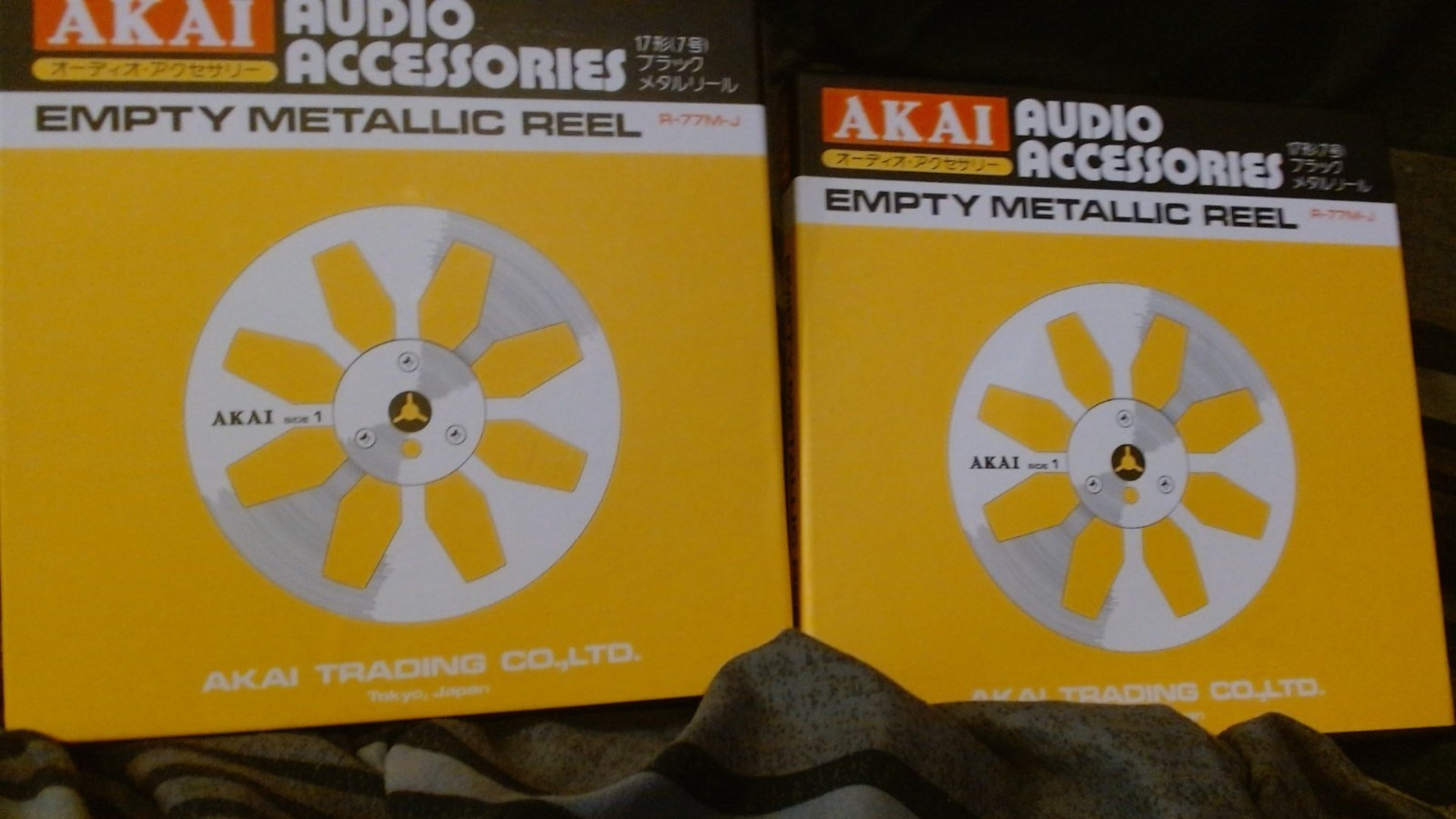 New! AKAI R-77 style tape reel for Akai GX Seven inch (1 PAIR)