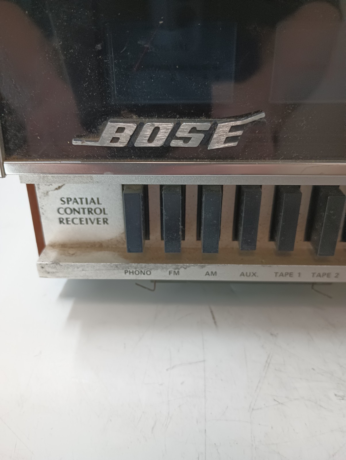 Bose Spatial Control Receiver Wood Panel Case – AS-IS – Parts/Repair EB-20384