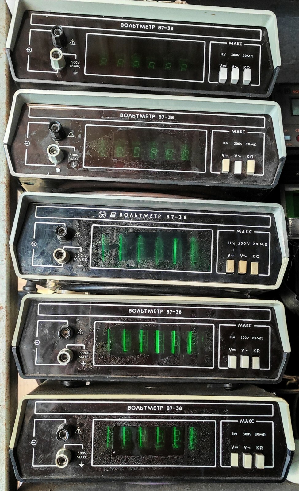 VOLTMETER V7-38 (В7-38) USSR VINTAGE (ULTRA RARE) 1980′