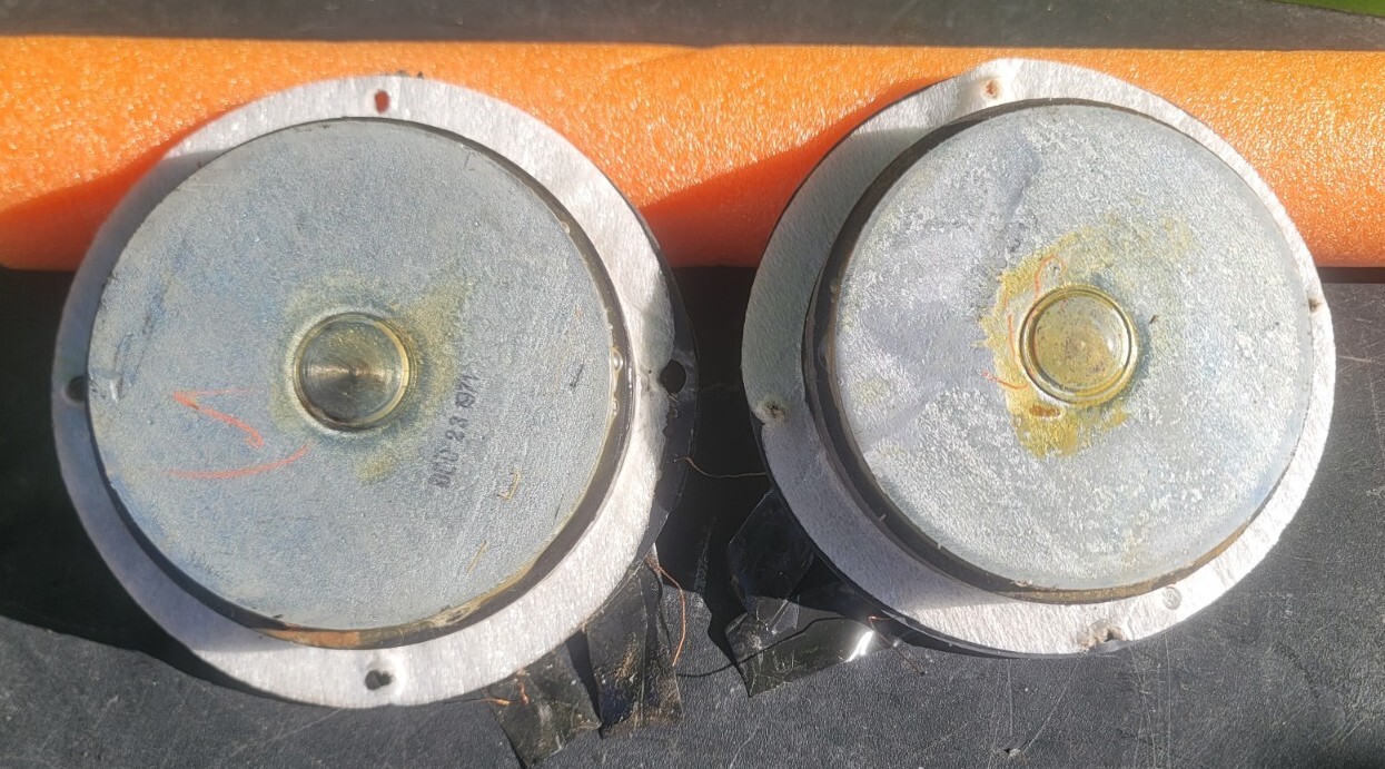 Vintage AR3 AR3A AR5 Acoustic Research Midrange Mid Drivers Speakers Pair 1971