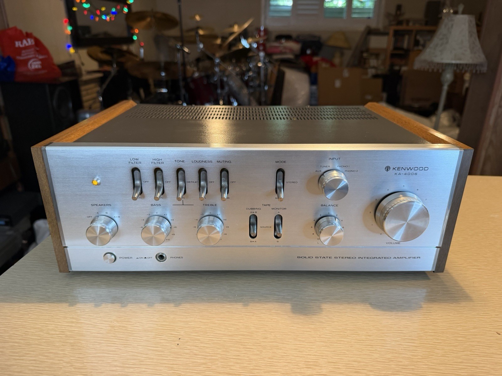 Kenwood Solid State Stereo Integrated Amplifier KA-4006 Full Fresh Servicing🔥🎶