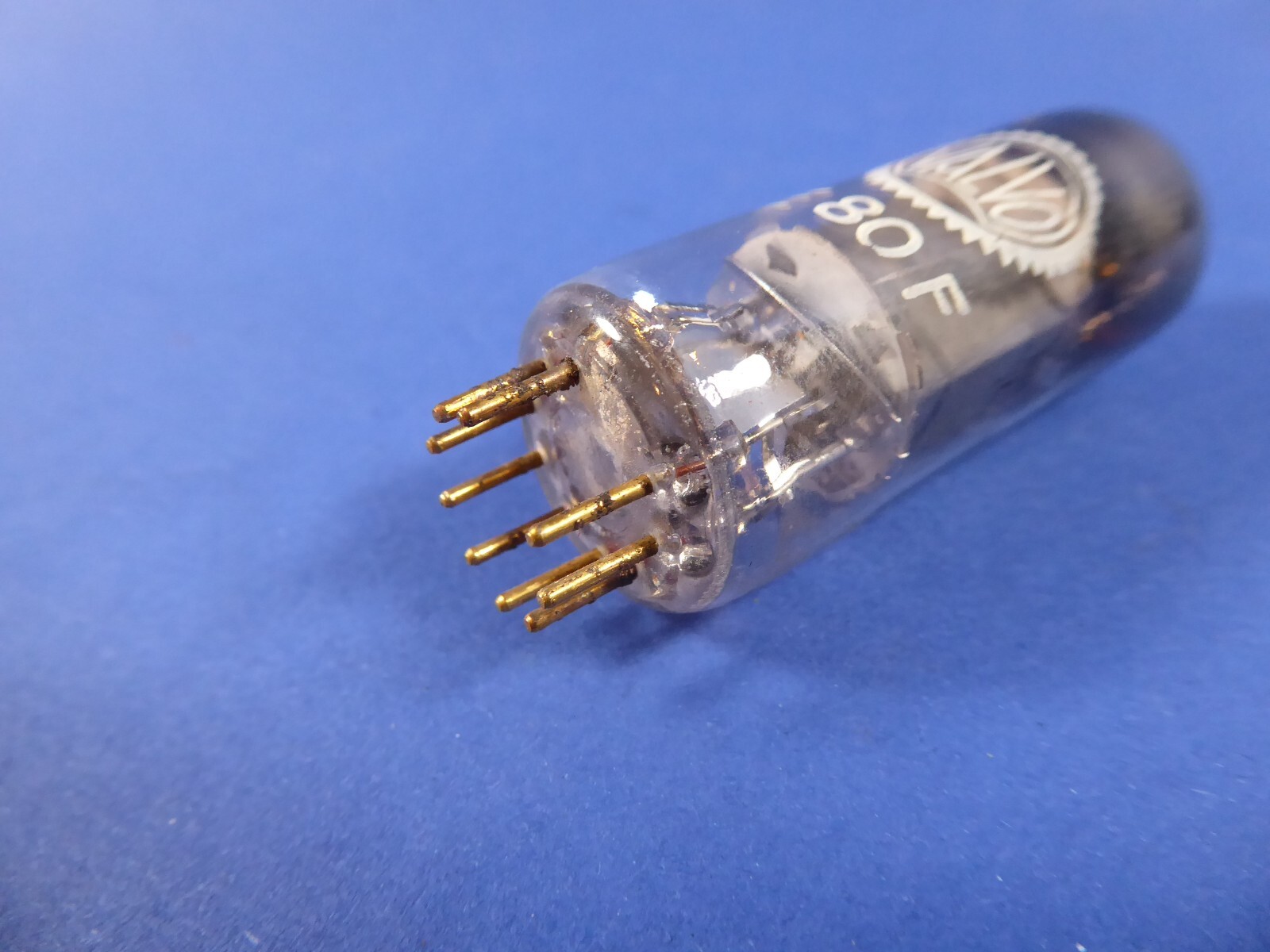TUBE ” VALVO E80F ” TESTED. GOLD PINS.