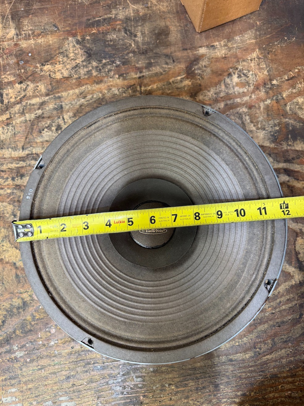 1 VINTAGE Wolverine speaker LS- 12 A Full Range 8 ohms 40 Watts audio amplifier