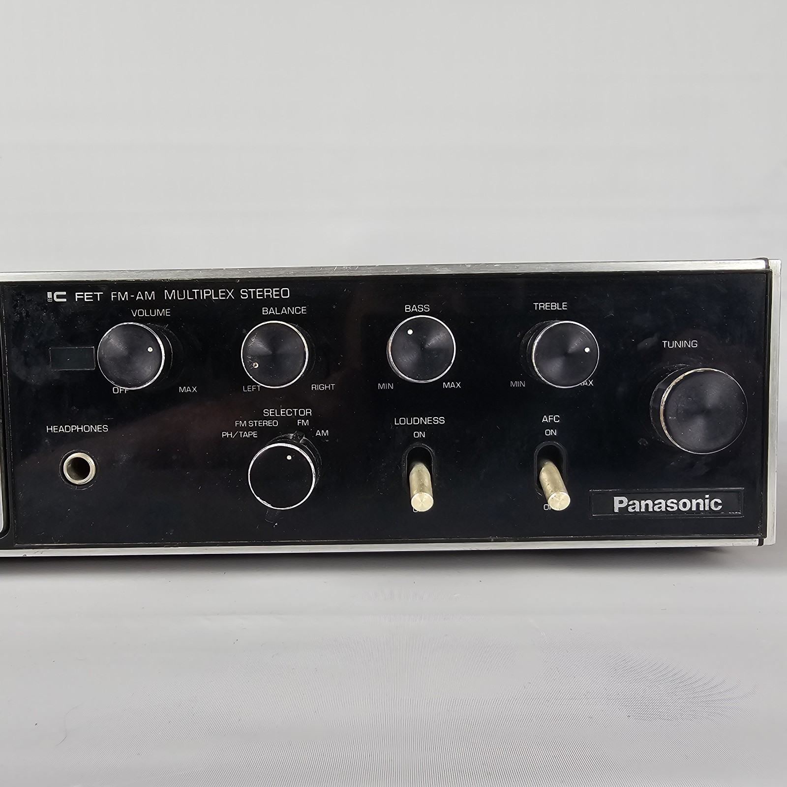 Panasonic RE-7680 Wooden Multiplex Stereo Radio IC FET FM AM