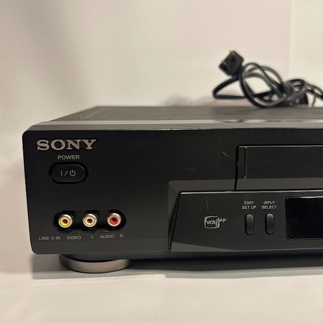 Sony SLV-N71 Hi-Fi Stereo VHS VCR 4 Head Tested Working – No Remote