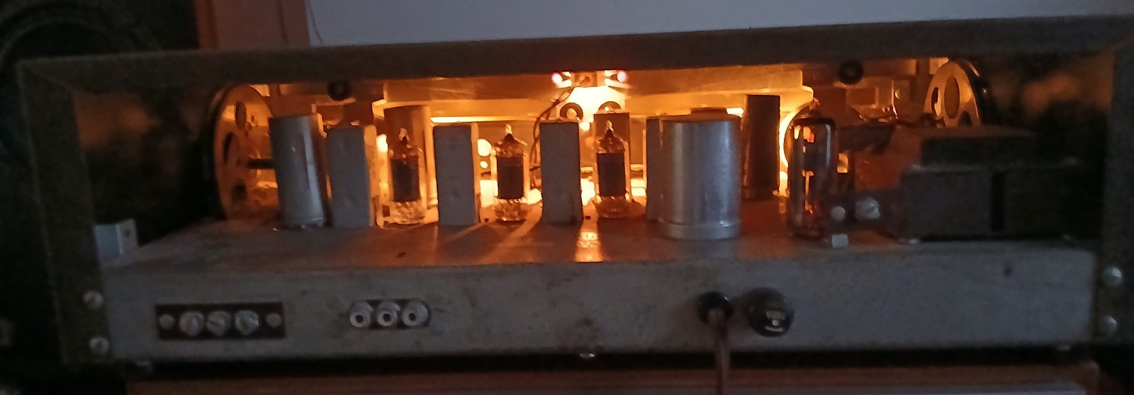 Vintage Bell 2421 AM FM Tube Tuner – AS IS – FM WORKING – SEE VIDEO & READ