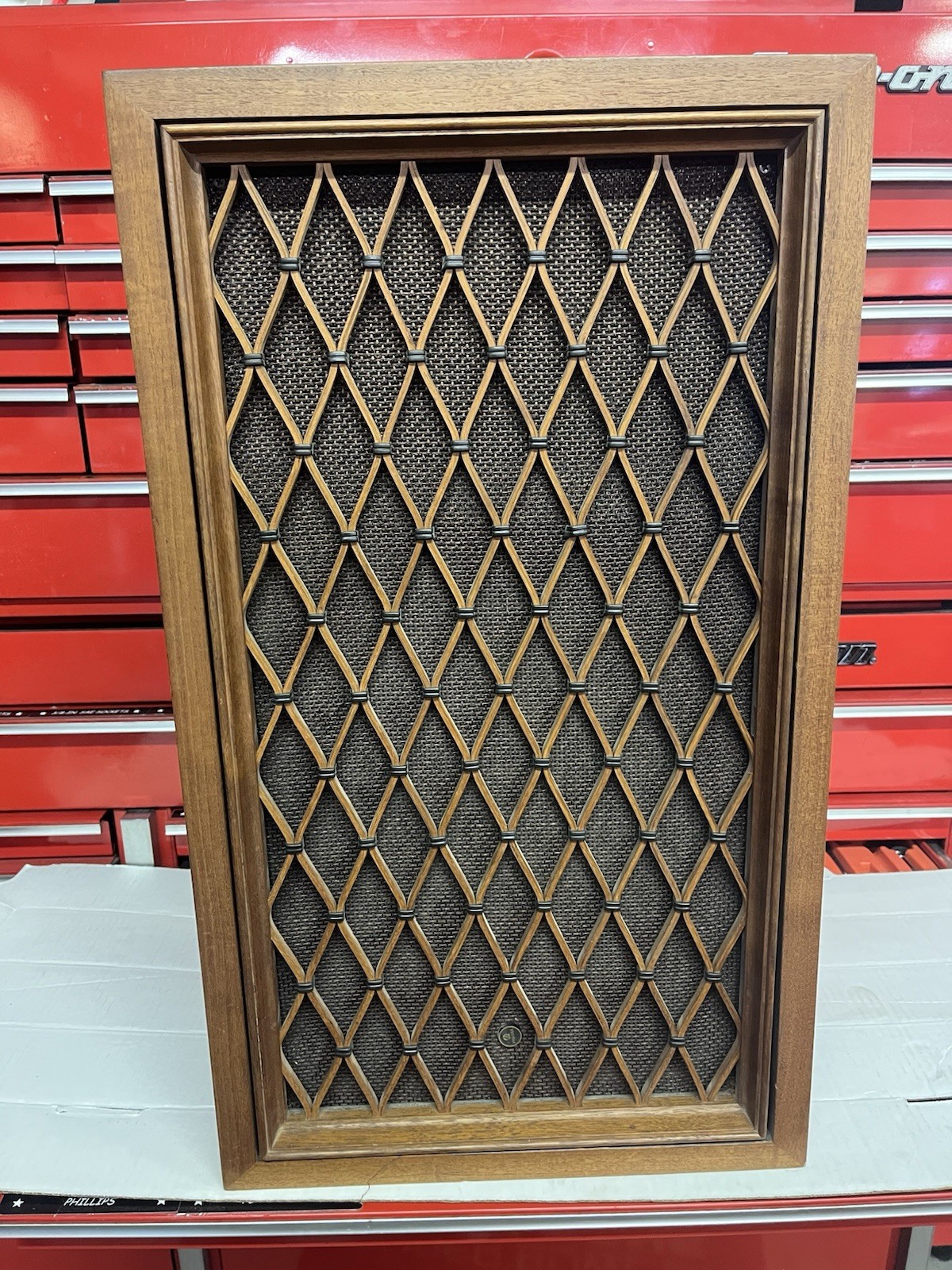 Used Vintage Pioneer CS-77 Speaker Wood Finish, Very nice, Tested, 25″x15″x12″