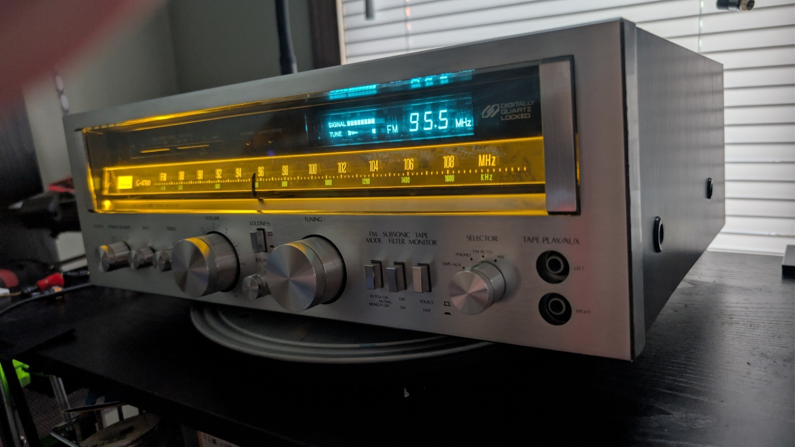 Sansui G-4700 AMFM Pure Power DC Stereo Receiver 50WPC Perfect Working Condition
