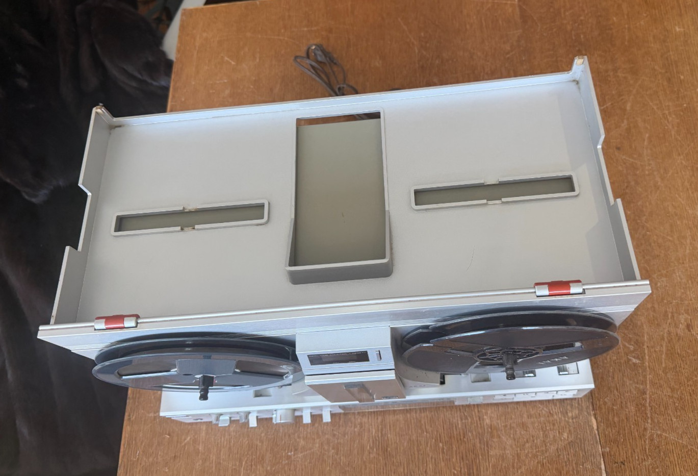 Vintage Akai GX-77 Four Track Stereo Tape Deck Reel to Reel Player with Manual