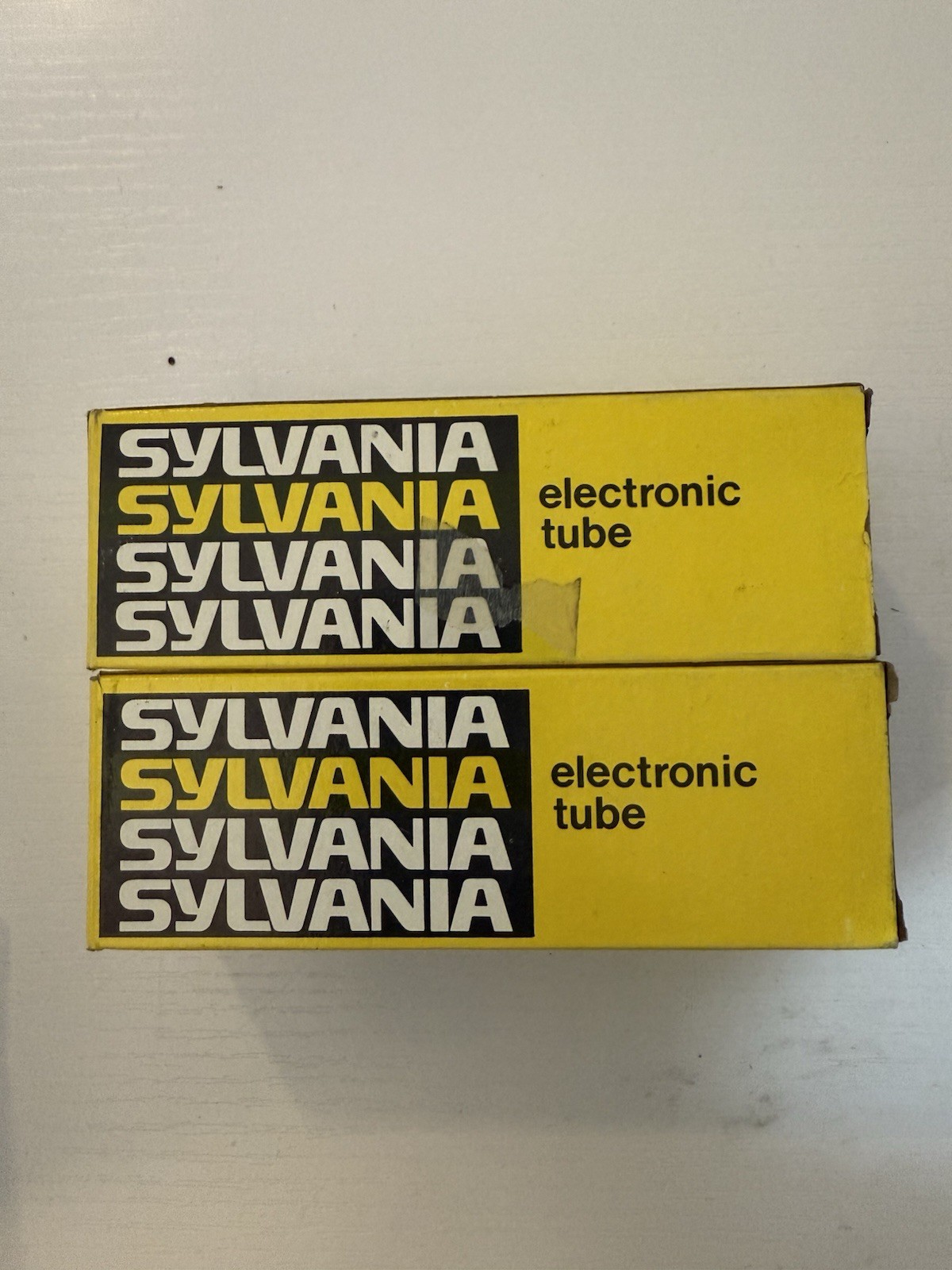 GZ34/5AR4 Sylvania Matched Pair Made in USA
