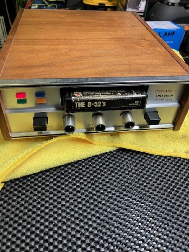 CRAIG 8 TRACK HOME 4+4 PLAY BOTH 4/8TK TAPE SERVICED VIDEO B52 test tape
