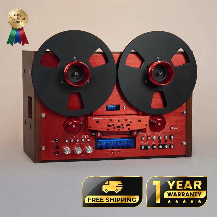 PIONEER RT-909 Reel-to-Reel Tape Deck –Professionally Restored – 1-Year Warranty