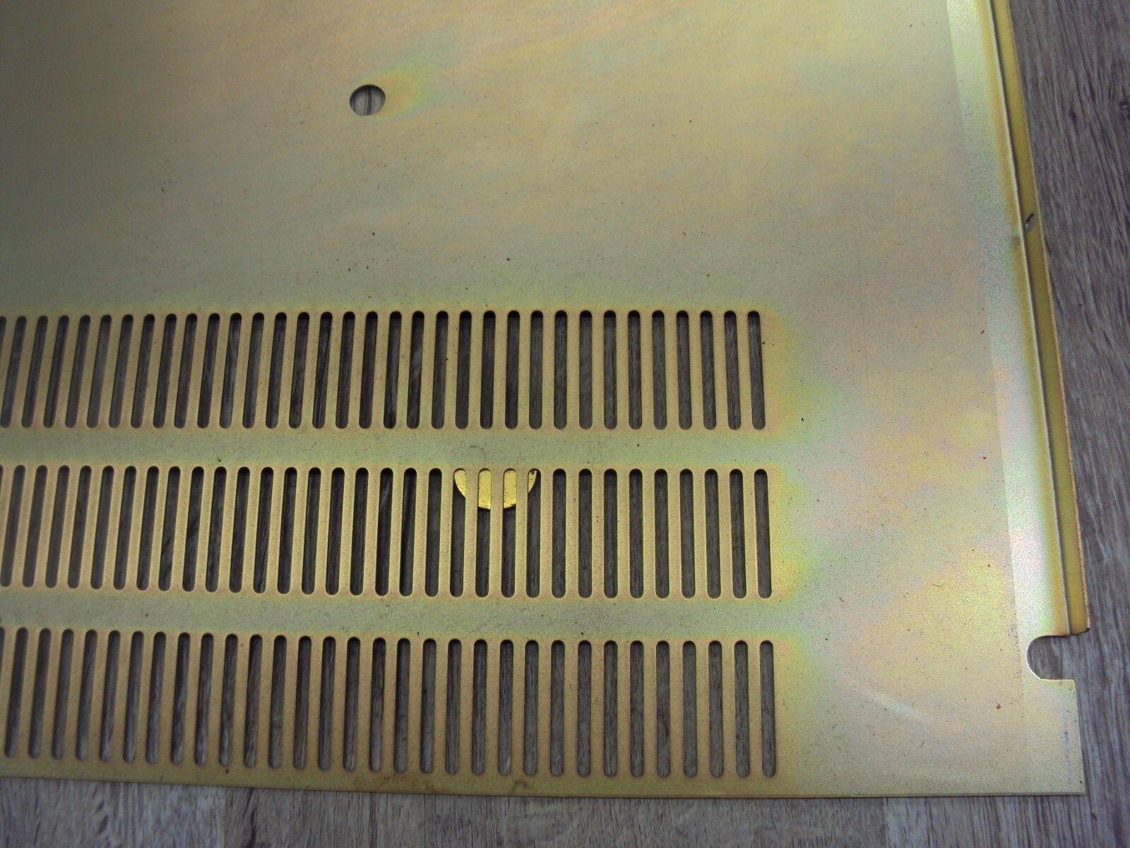Realistic STA-80 Receiver Bottom Panel V G Condition Tested Parting Out STA80