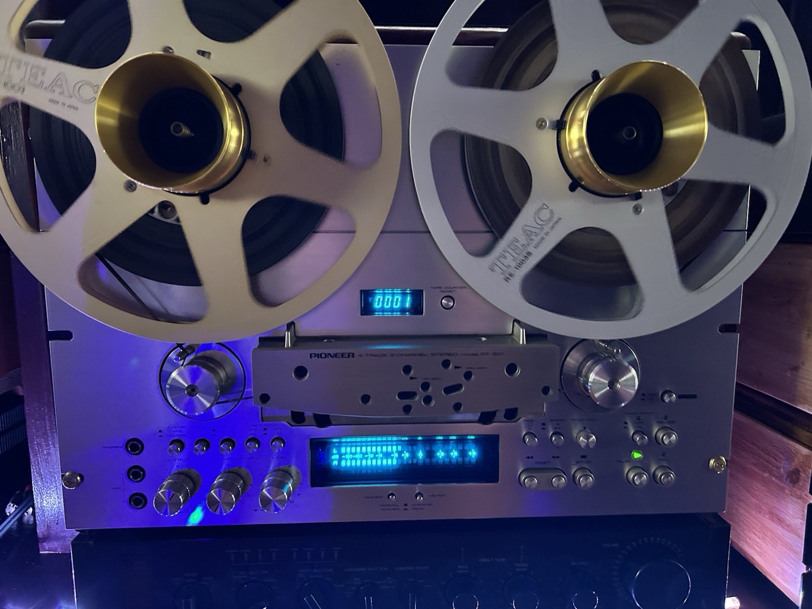 Pioneer RT-901 Reel to Reel Tape Deck Working Condition