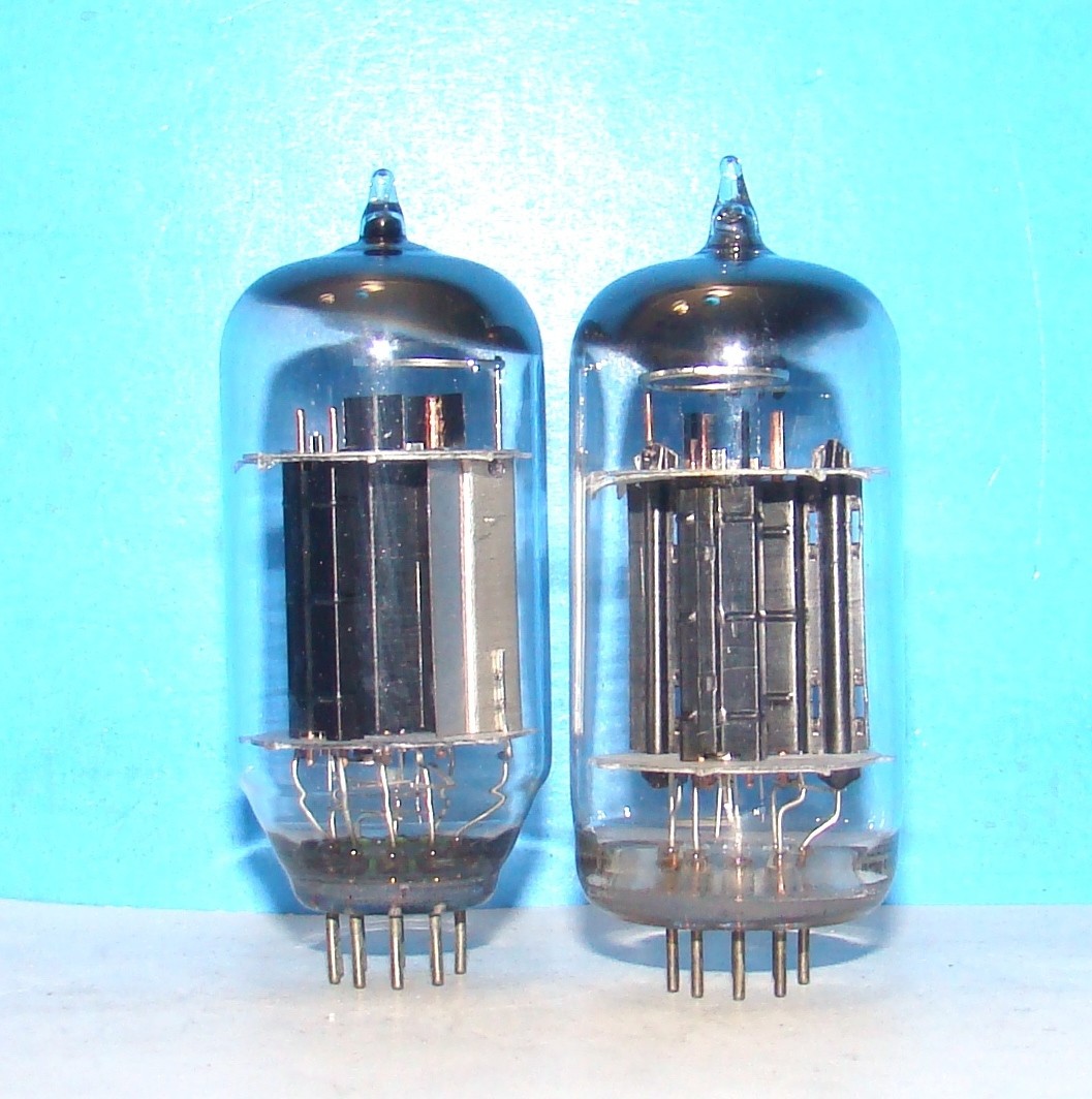 6FD7 2 Sylvania radio audio amplifier electron vacuum tubes valves tested 6FD7
