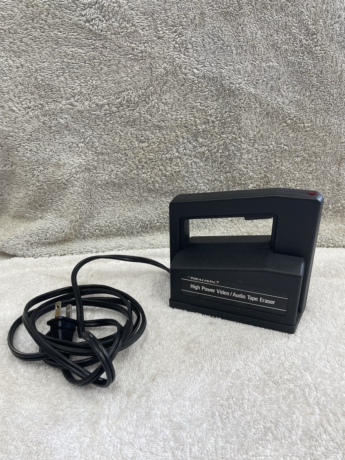 Vintage Realistic 44-233A High Power Video Audio Tape Eraser Radio Shack USA CIB