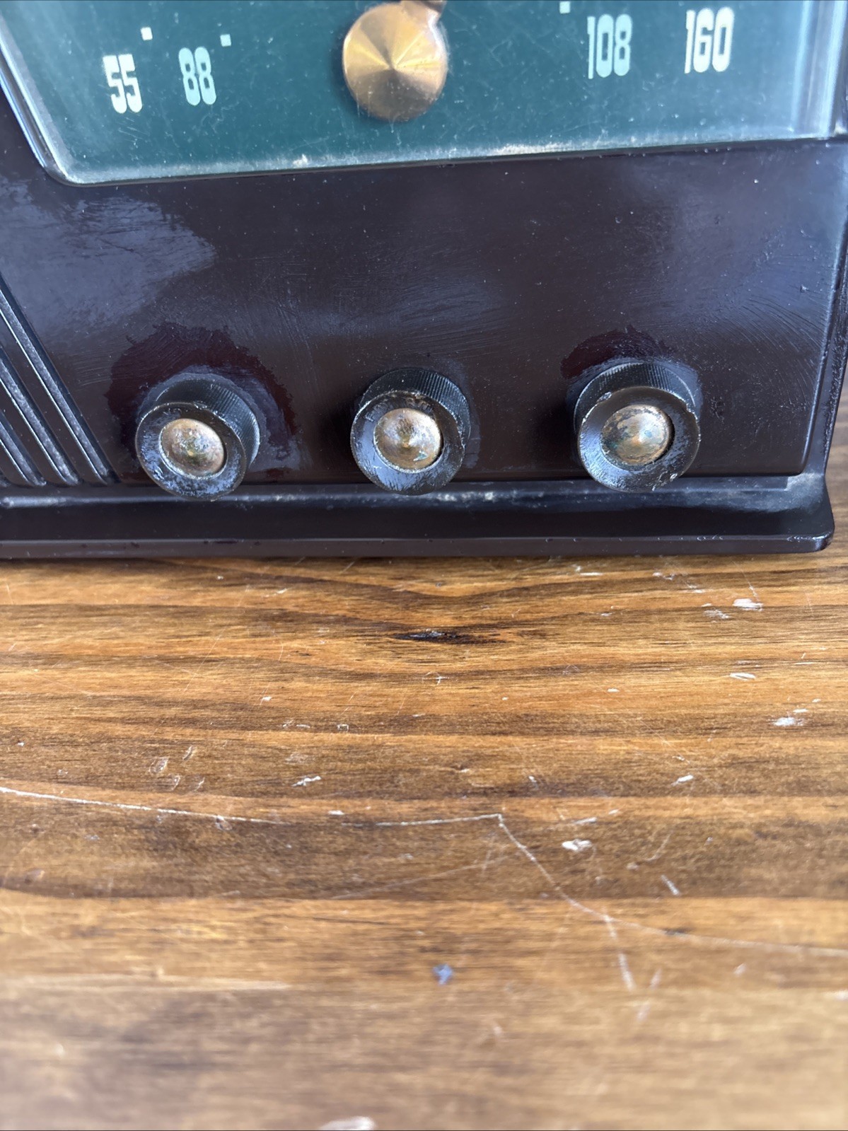 Vtg Silvertone Radio By Sears Model 18 Untested Parts / Repair Needs Cord