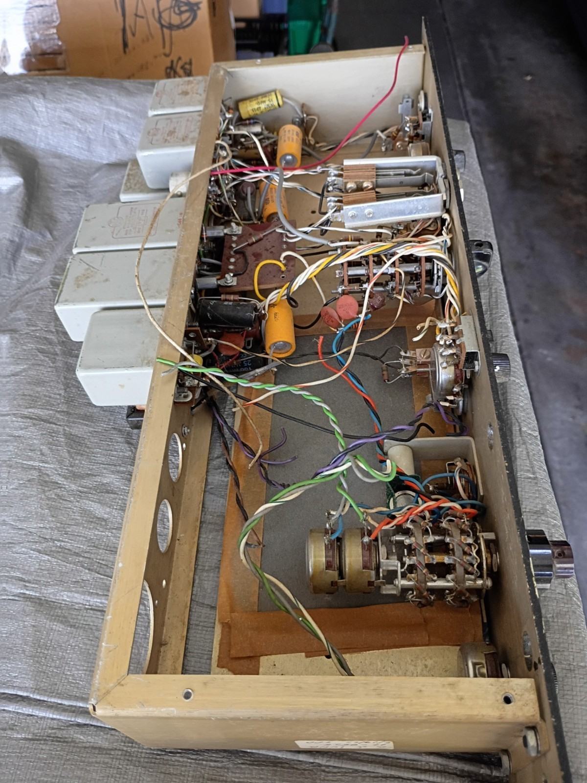 Vintage Electronics Panel Box TPD-5 (unbranded)