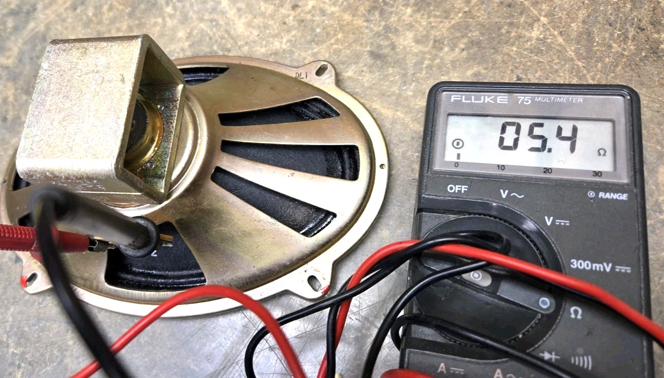 Akai Hitachi NKS-3 M6 Reel To Reel Full Range Alnico Speaker 8 Ohms