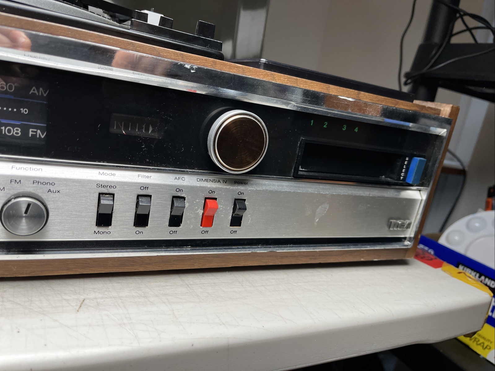 RCA Record & 8-track Player Model VYC570W From 1974 VERY RARE Heavy-Duty