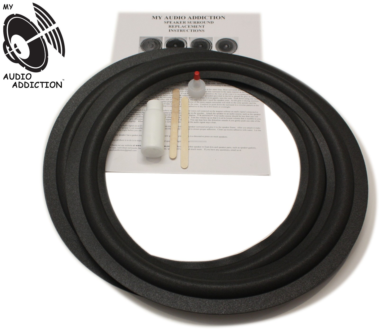 Speaker Repair Kit for Realistic Mach 2 15″ Mach II