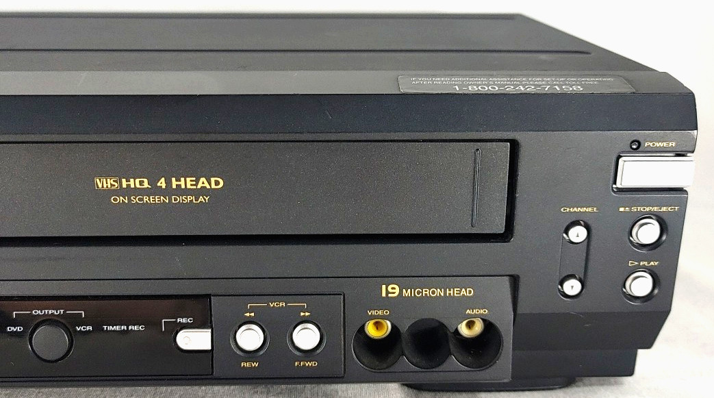 Symphonic WF803 DVD VCR Combo Player – Working