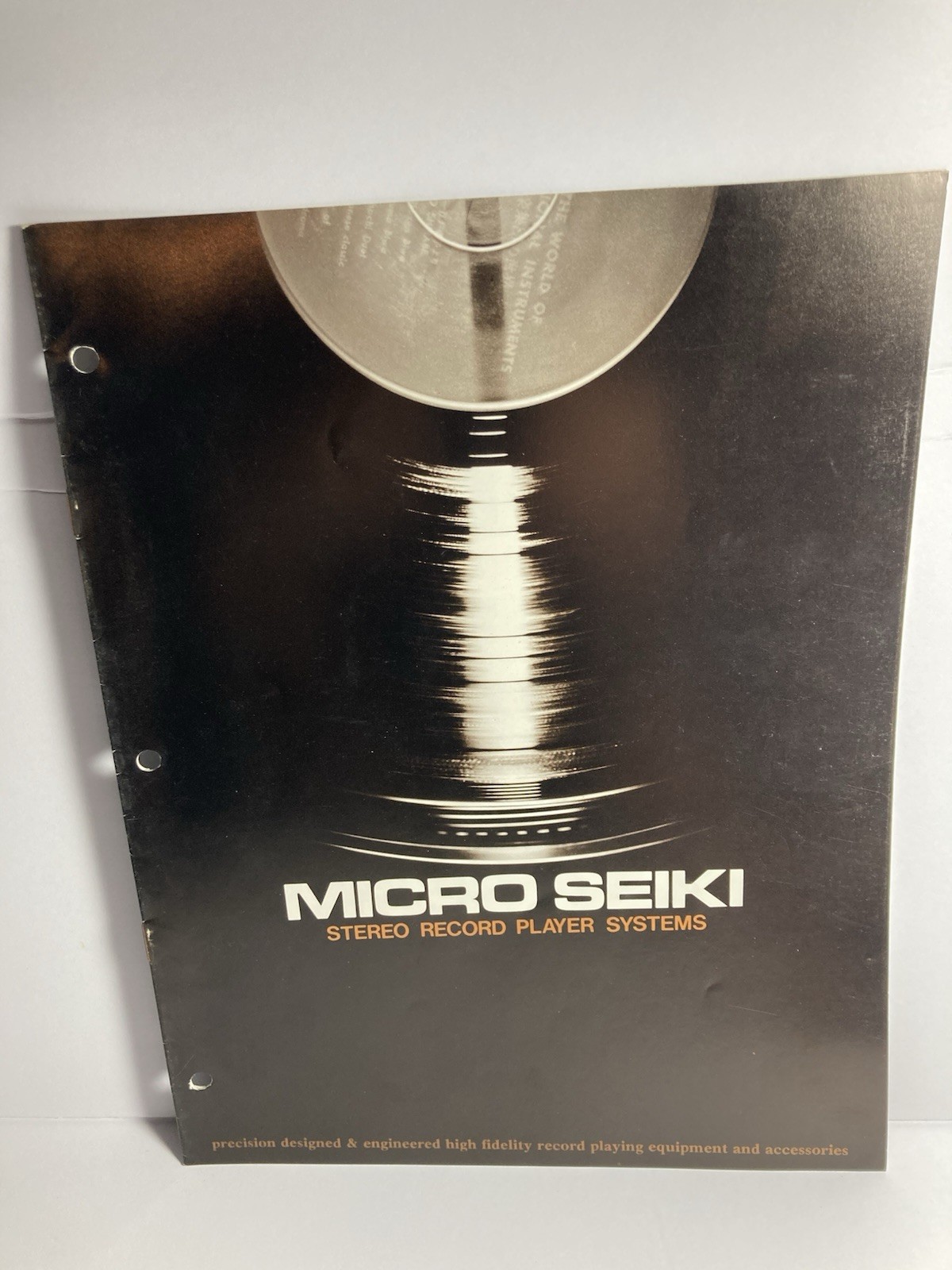 Micro Seiki Stereo Record Player Systems Catalog/Brochure