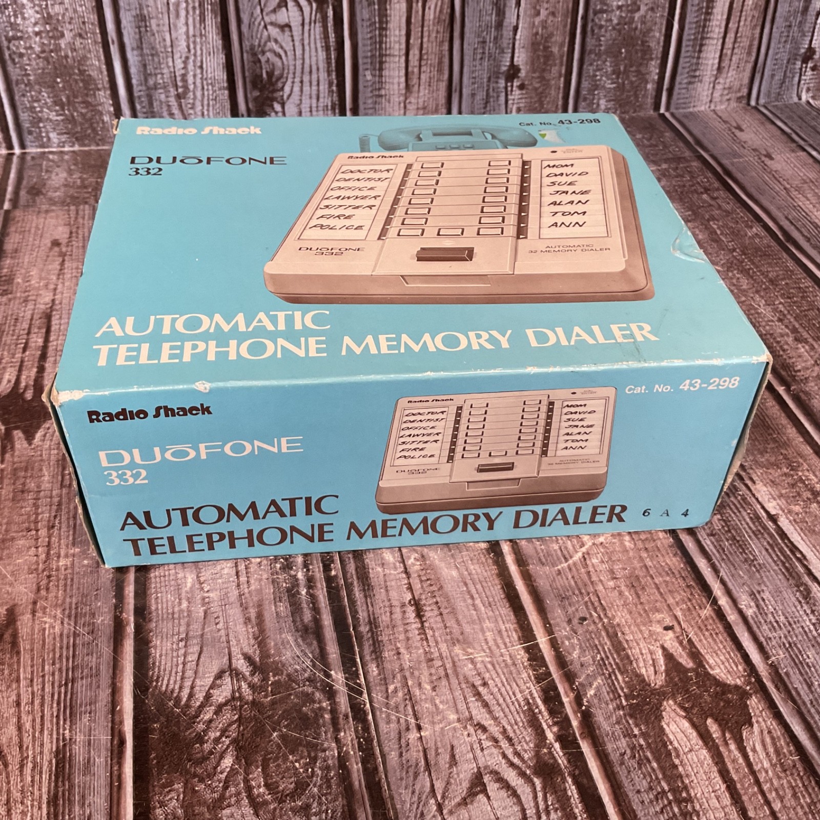 Vintage RadioShack DuoFone 332 Telephone Memory Dialer NOS