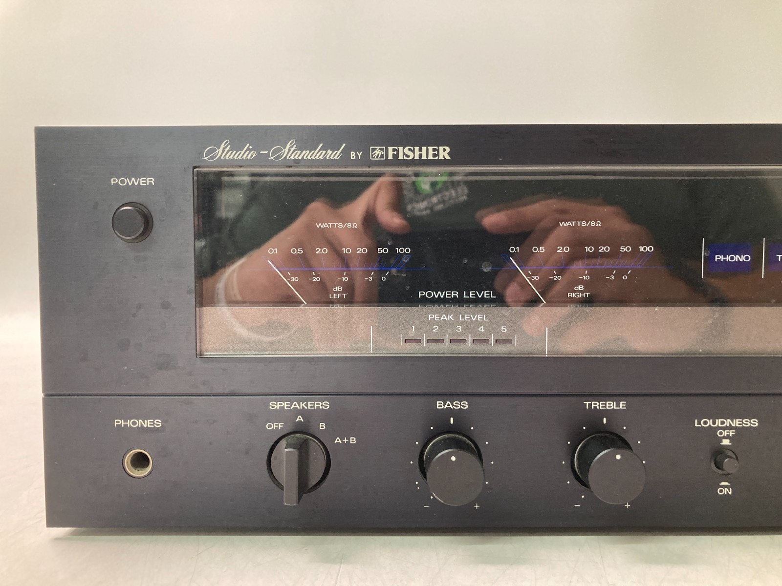 Vintage Fisher CA-880 Integrated Stereo Amplifier