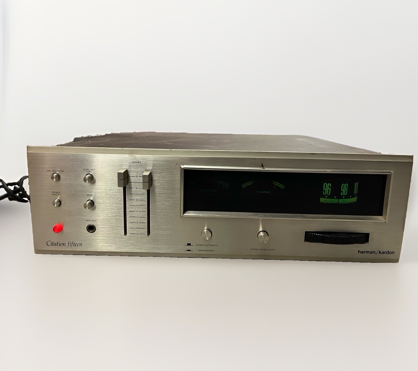 Harman Kardon Citation Fifteen Vintage FM Tuner Working USA Audiophile
