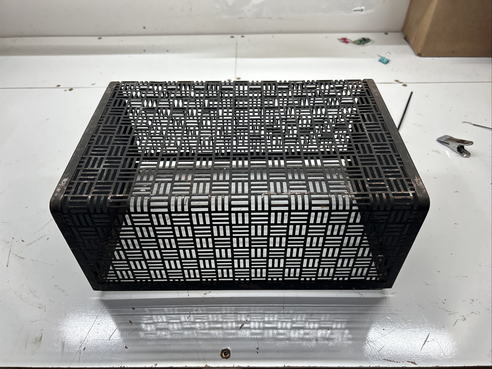 Vintage Heathkit W5M Amplifier Tube Cover Cage