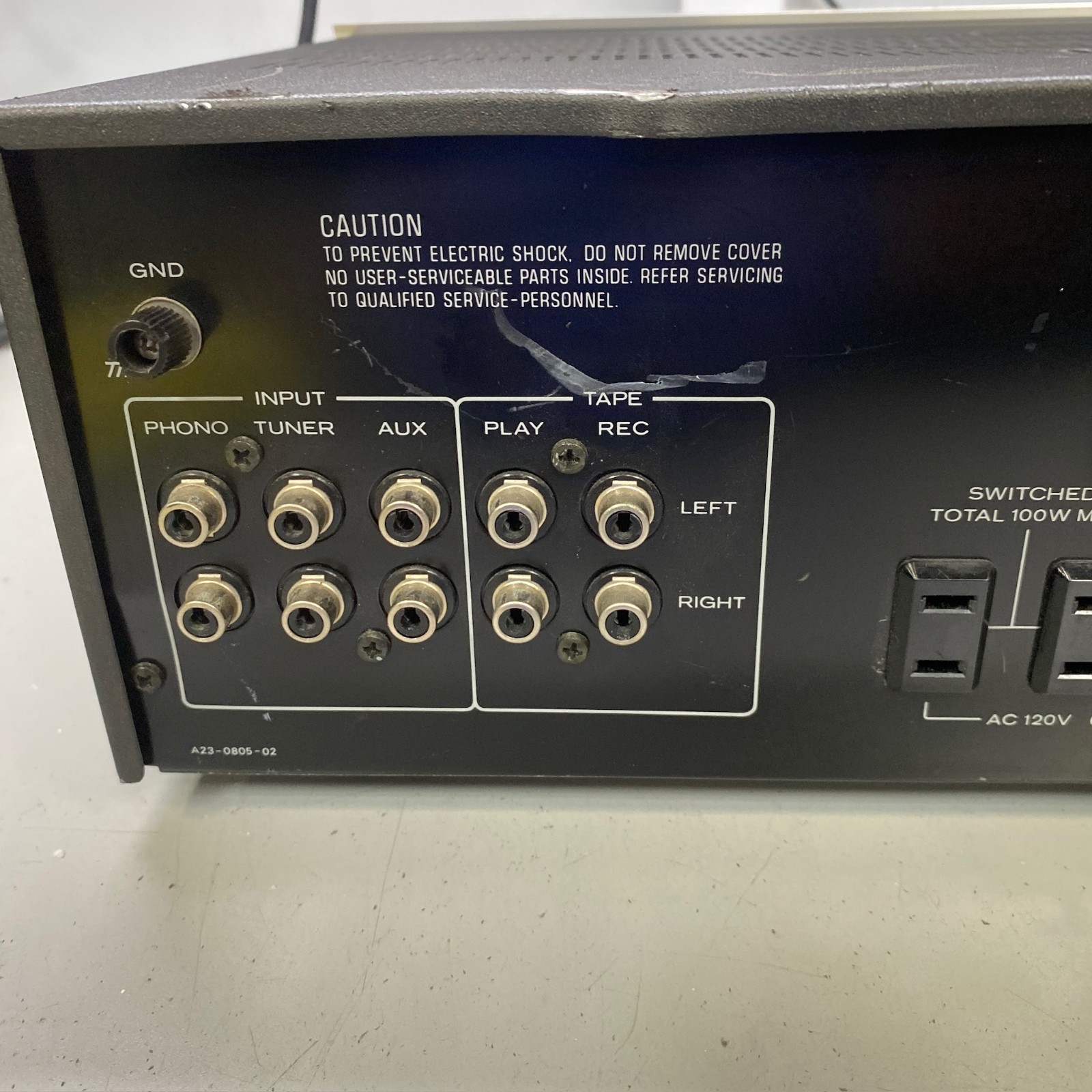 Vintage Kenwood Integrated Amplifier 3700 (Tested) KA-3700