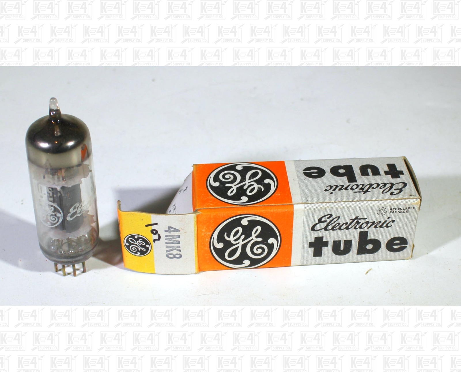 General Electric GE 4MK8 Vacuum Tube NOS +Box