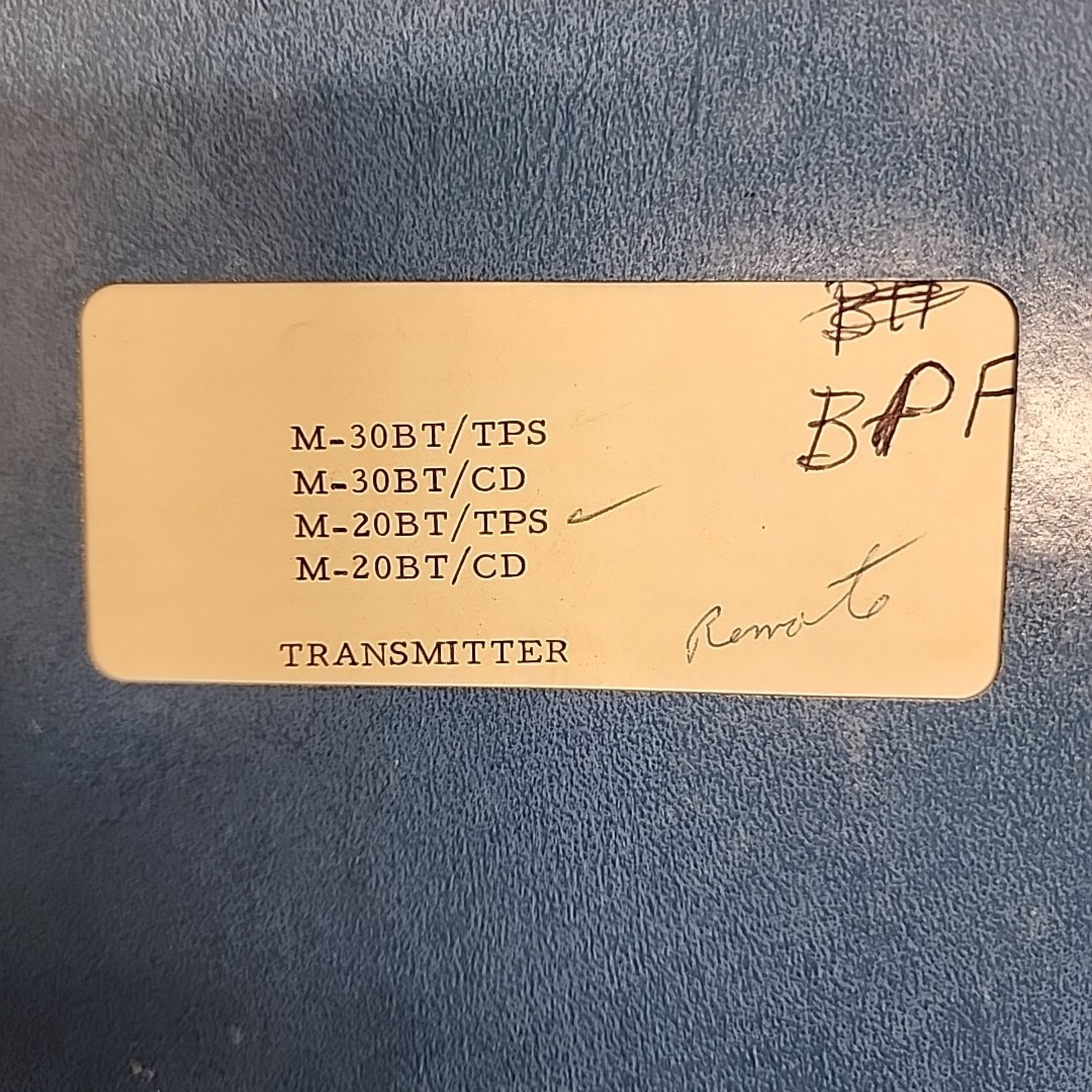 Marti Electronics Inc. M-30BT/TPS & M-30BT/CD & M-20BT/TPS &M-20BT/CD Manual