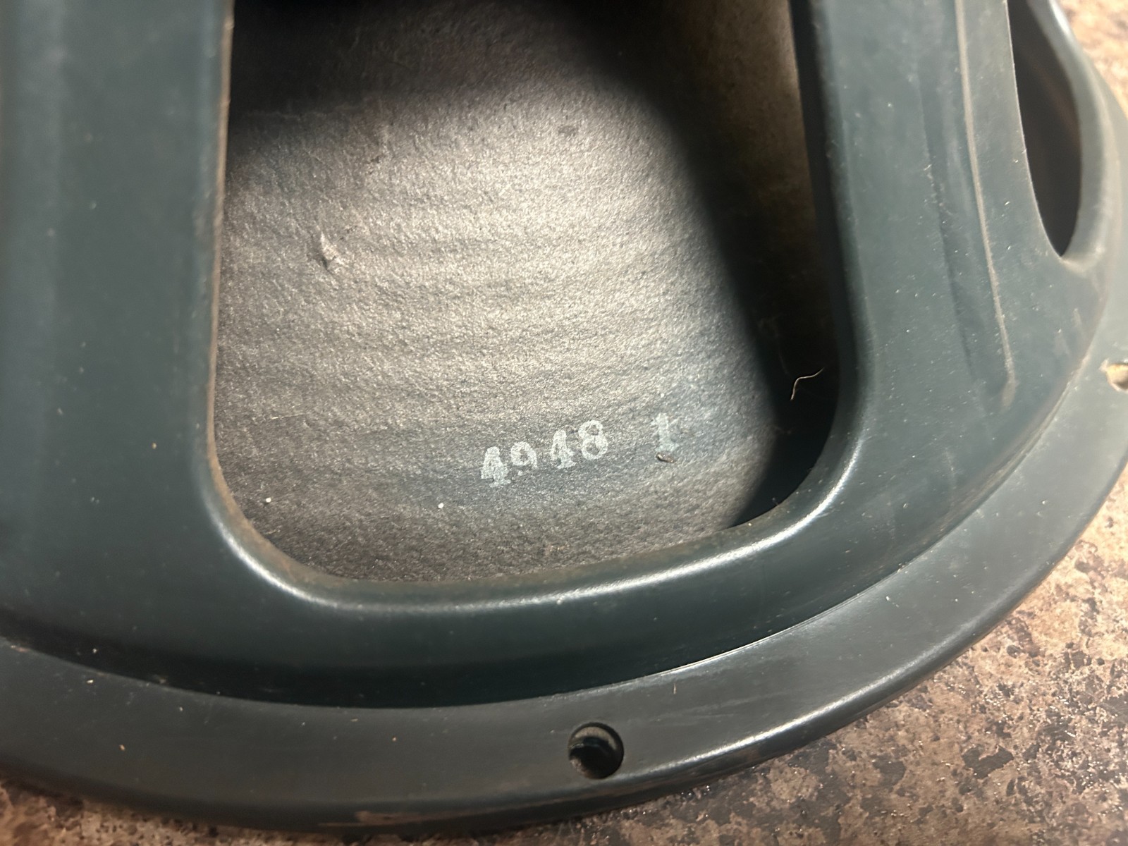 VINTAGE JENSEN P12N 12″ ALNICO-5 INSTRUMENT SPEAKER DRIVER 1957
