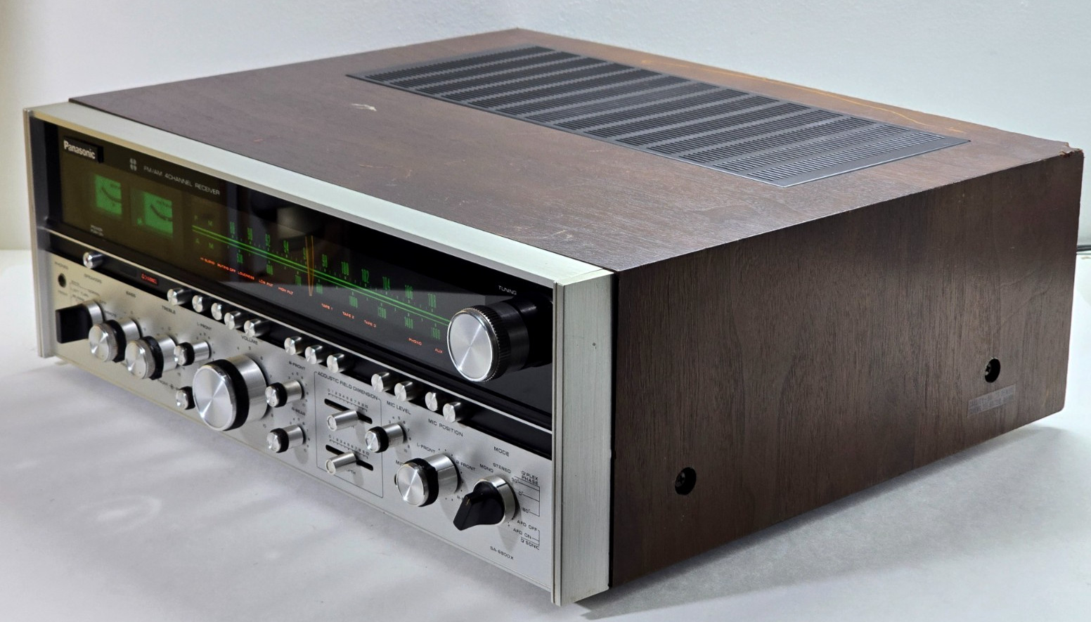 PANASONIC SA-6800X Quadrophonic Receiver 4 Channel AM/FM (Fully Tested/Working)
