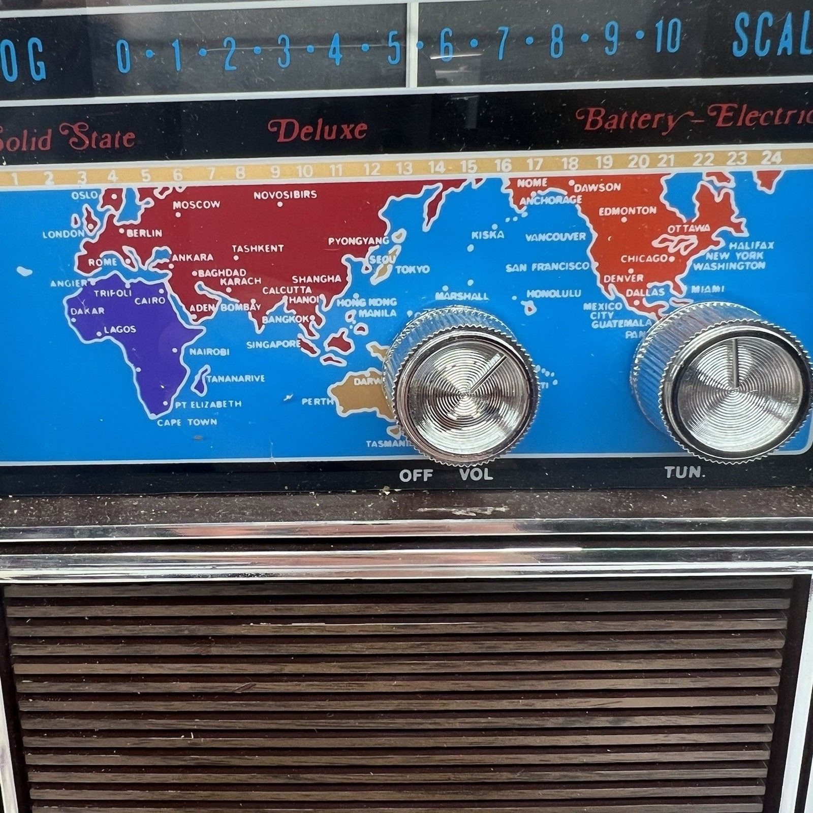 NEW in BOX-RARE 1960s Tamasonic Multi Band AM Sport Radio- AC Adapter/Battery-