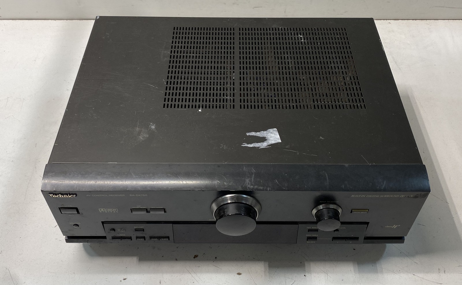 Vintage Technics SA-DX750 AV Control Receiver Dolby Digital For Parts