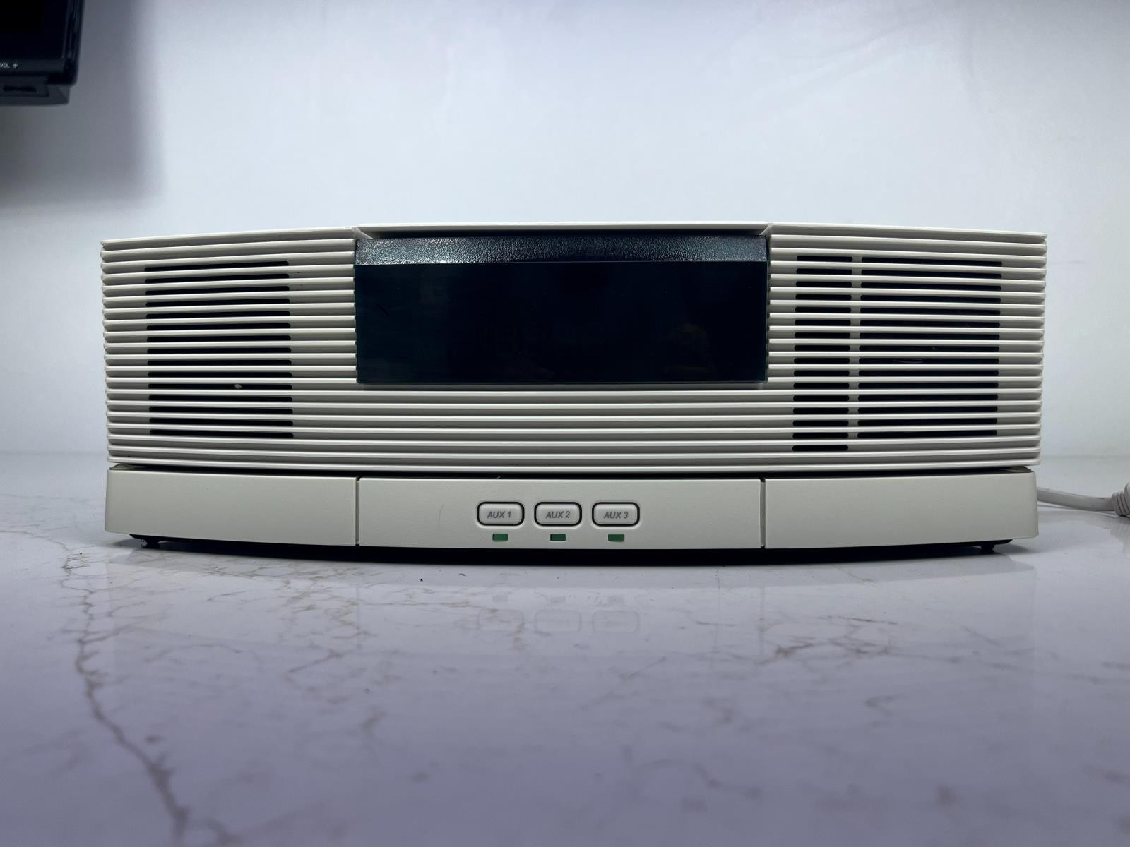 Bose Wave Radio CD AM-FM Clock Alarm AWRC1P + Pedestal AWACCQ